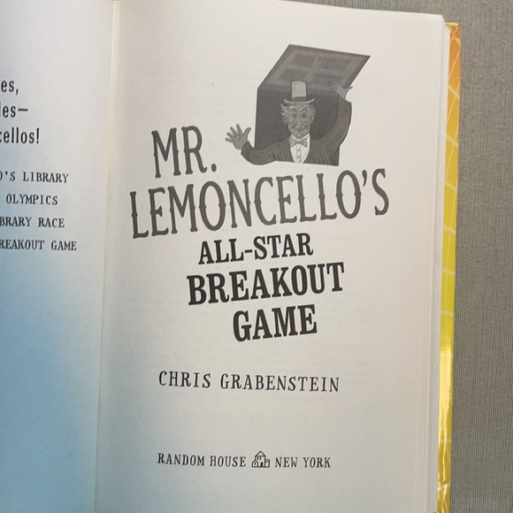 🌈2/$8  Mr. Lemoncello’s All-Star Breakout Game #4 in Mr. Lemoncello’s Li… - Picture 8 of 12